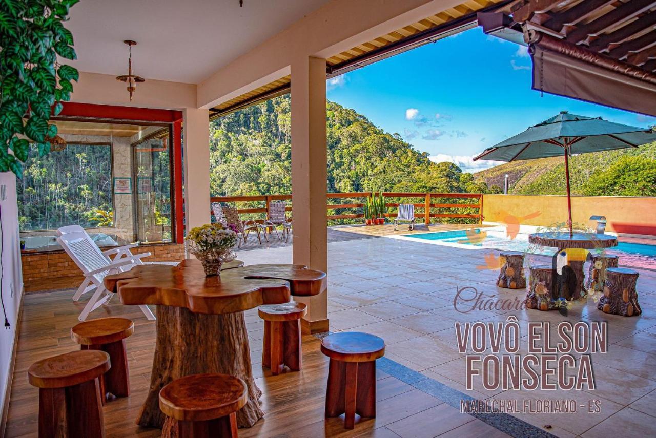 Villa Chácara Vovô Elson Fonseca - um refúgio nas Montanhas Capixabas Marechal Floriano Esterno foto
