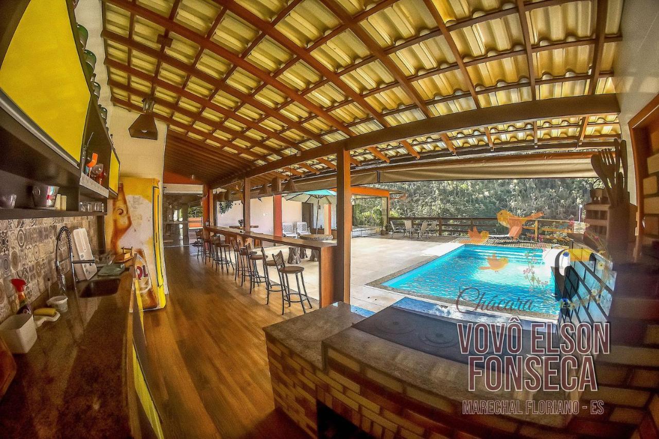Villa Chácara Vovô Elson Fonseca - um refúgio nas Montanhas Capixabas Marechal Floriano Esterno foto