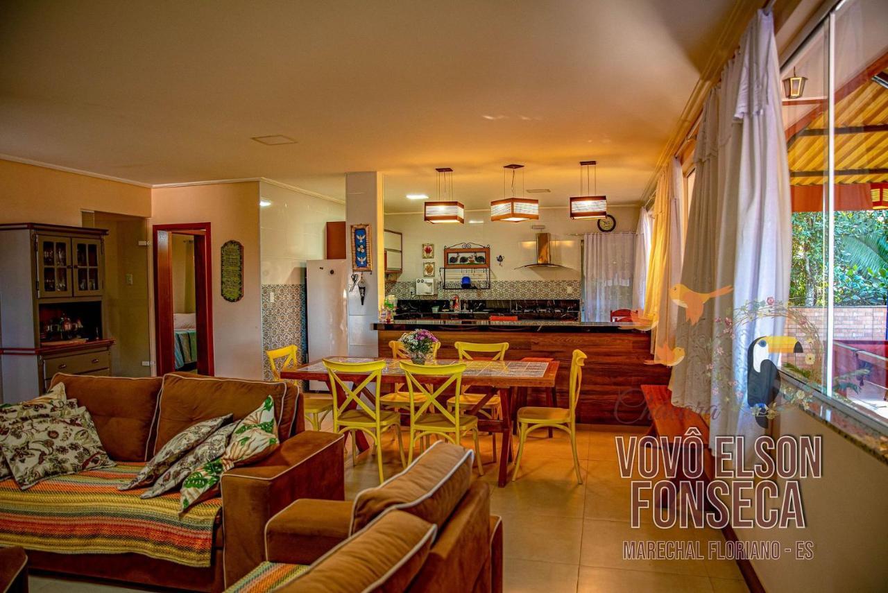 Villa Chácara Vovô Elson Fonseca - um refúgio nas Montanhas Capixabas Marechal Floriano Esterno foto